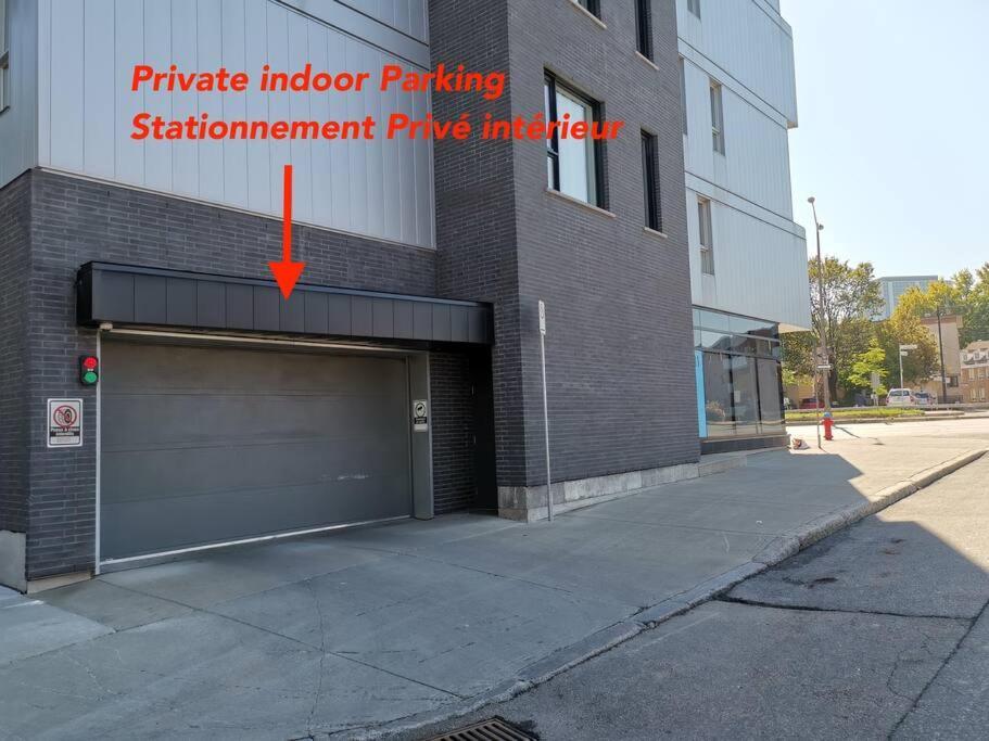 Ferienwohnung Penthouse With Free Indoor Parking Downtown Québec Exterior foto